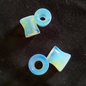 SALE Diablo Organics Opalite Eyelet Gauges